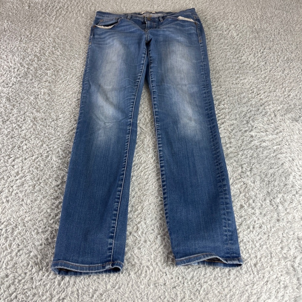 Madewell Skinny Jeans Womens Size 30 Medium Wash Stretch Denim Blue RN 77388